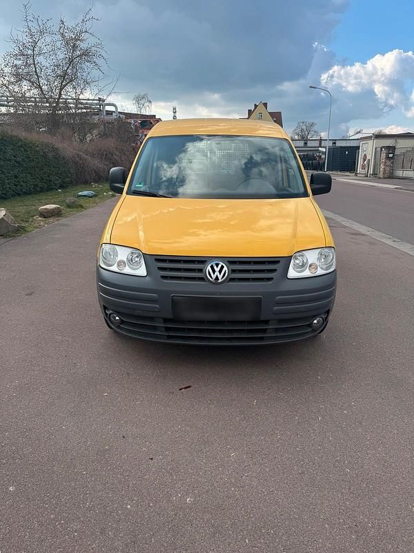 Gebraucht VW Caddy 109 PS (80 kW) 2008 Gelb Van / Kleinbus