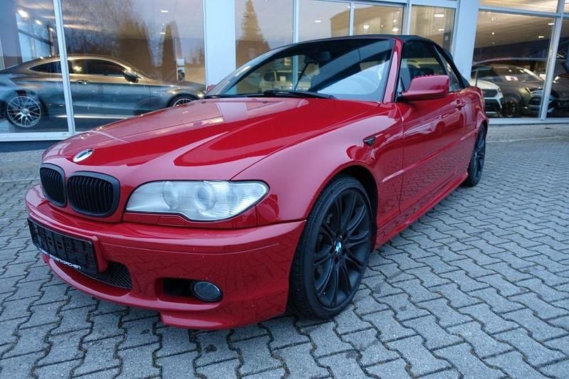 Rot Gebraucht 2004 BMW 318 Cabriolet M Sport Cabrio | 7.999 € (Etwas zu teuer) - Bild 1/4