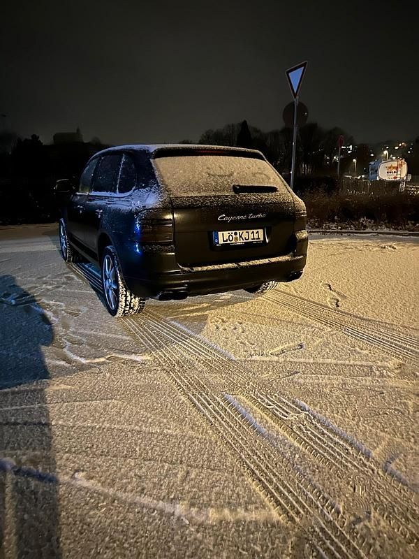 Gebraucht Porsche Cayenne Turbo 450 PS (330 kW) 2004 Schwarz SUV