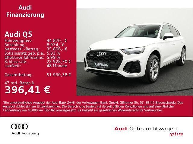 Weiß Gebraucht 2023 Audi Q5 S-Line SUV | 44.870 € (Fairer Preis) - Bild 1/4
