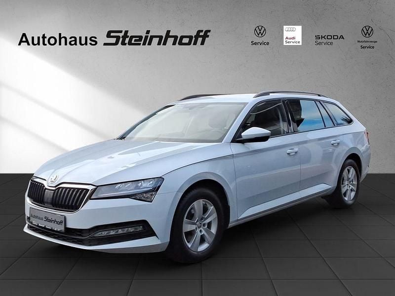 Gebraucht Skoda Superb 150 PS (110 kW) 2020 Weiß Kombi