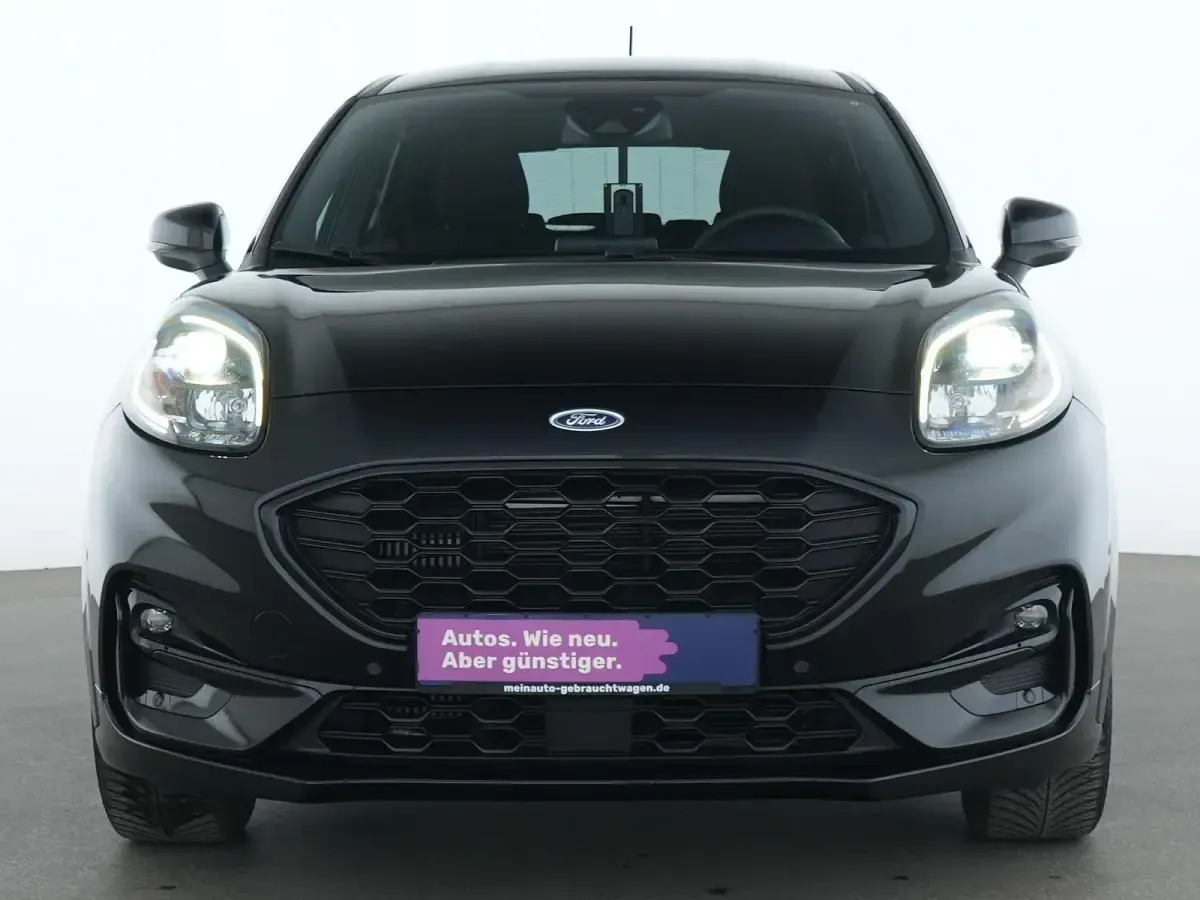Gebraucht Ford Puma ST-Line 125 PS (91 kW) 2022 Obsidian schwarz SUV