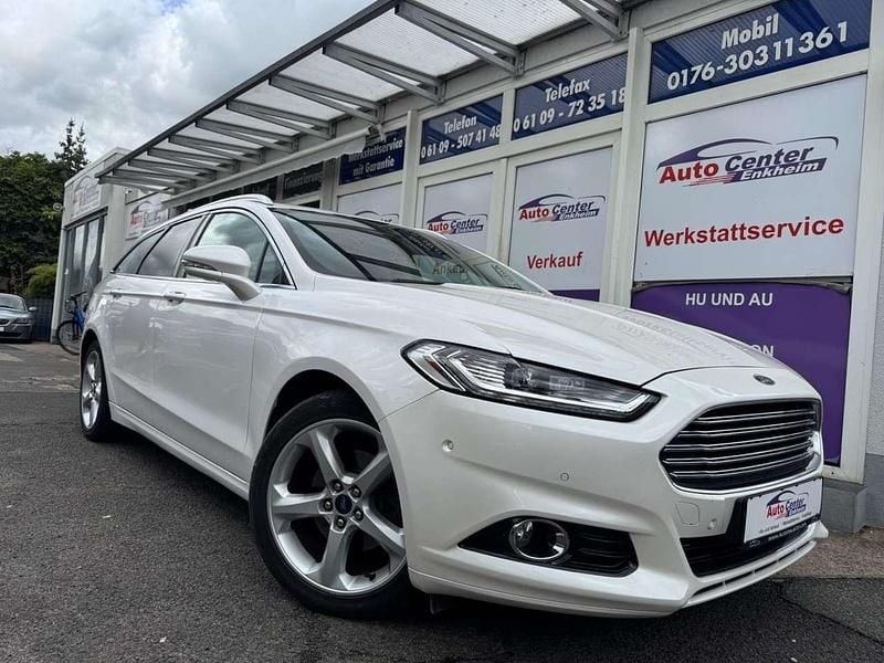 Weiß Gebraucht 2016 Ford Mondeo Titanium Kombi | 13.999 € (Guter Preis) - Bild 1/4