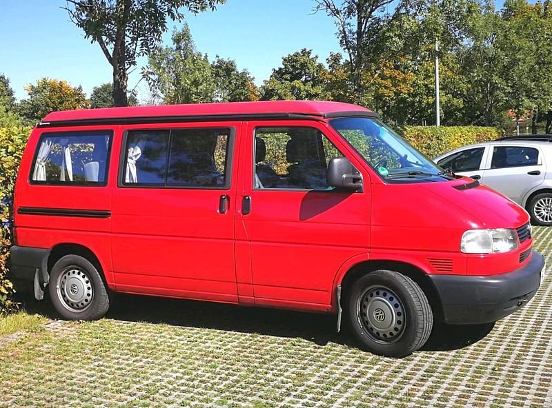 Rot Gebraucht 2001 VW T4 California Van | 24.900 € - Bild 1/4