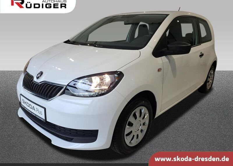 Weiß Gebraucht 2019 Skoda Citigo Active Kleinwagen | 10.450 € (Teuer) - Bild 1/4