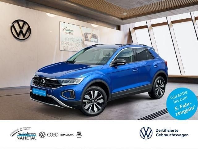 Blau Gebraucht 2024 VW T-Roc Goal SUV | 25.850 € (Superpreis) - Bild 1/3