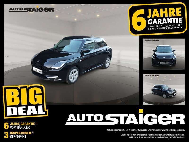 Super black pearl metallic Neu 2025 Suzuki Swift Comfort Kleinwagen | 18.690 € - Bild 1/4