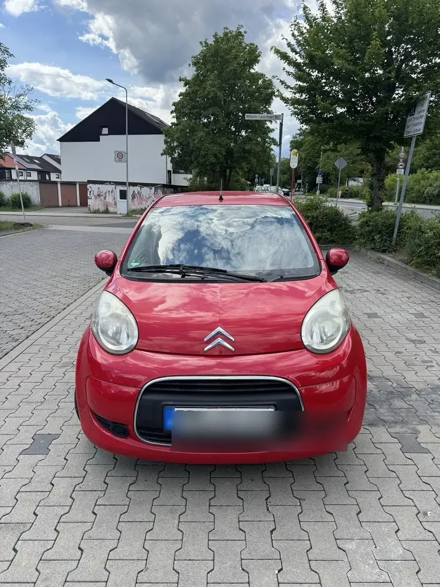 Gebraucht Citroën C1 68 PS (50 kW) 2009 Rot Kleinwagen