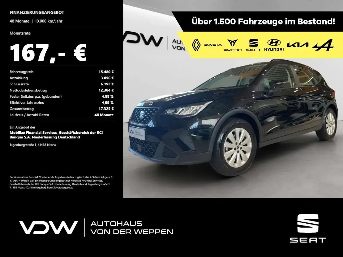 Gebraucht Seat Arona Style 95 PS (69 kW) 2023 SUV