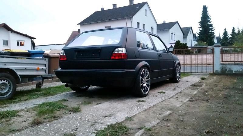 Schwarz Gebraucht 1991 VW Golf II GT Kleinwagen | 12.500 € - Bild 1/4