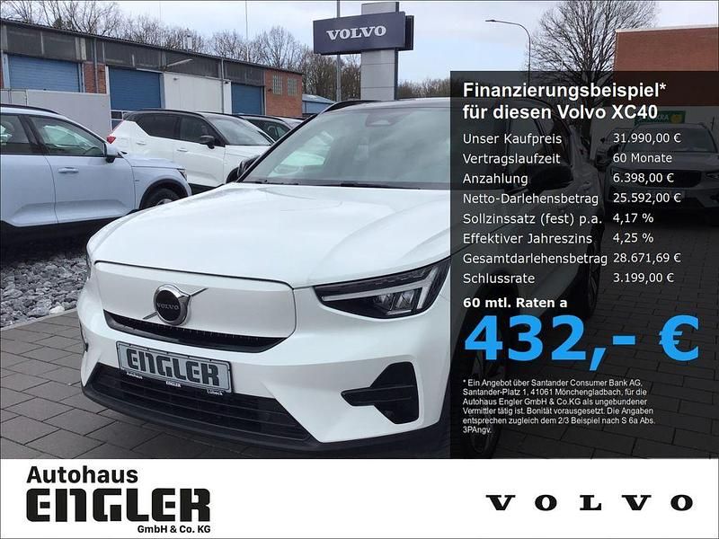 Gebraucht Volvo XC40 Plus 169 kW (231 PS) 2023 Crystal white SUV