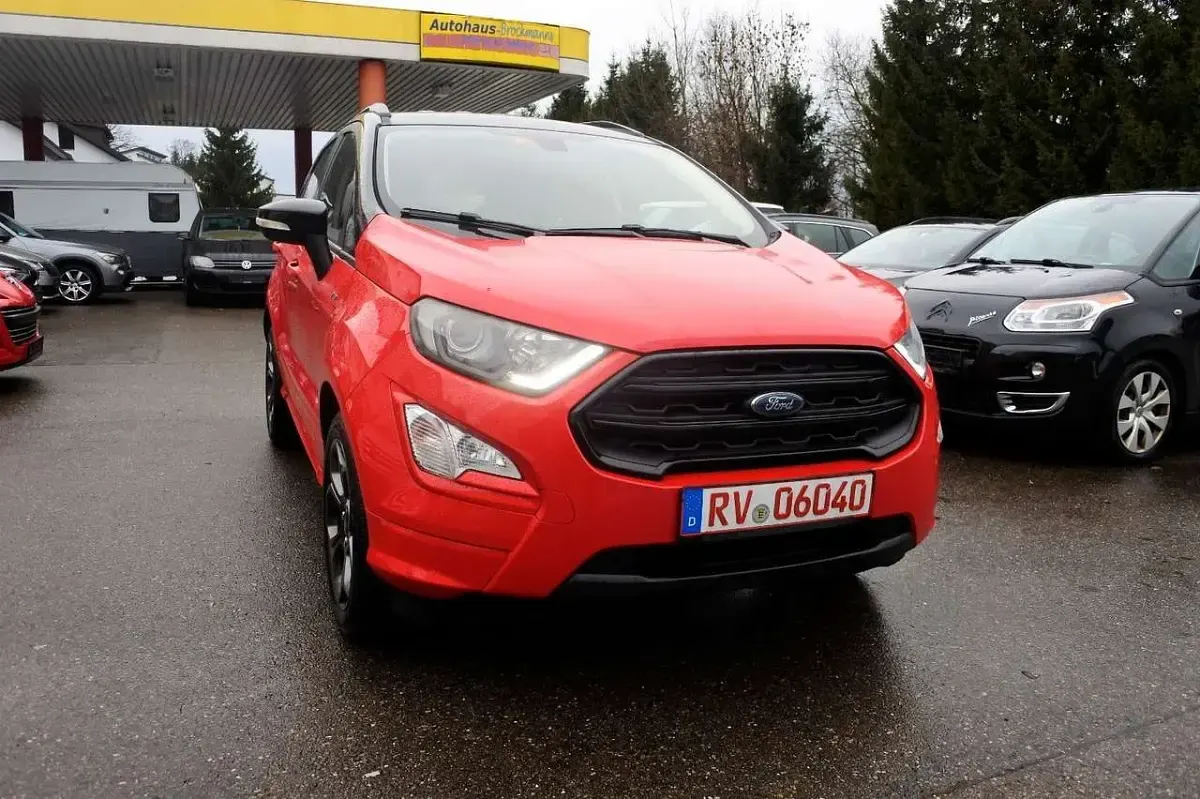 Gebraucht Ford Ecosport ST-Line 109 PS (80 kW) 2019 Rot SUV