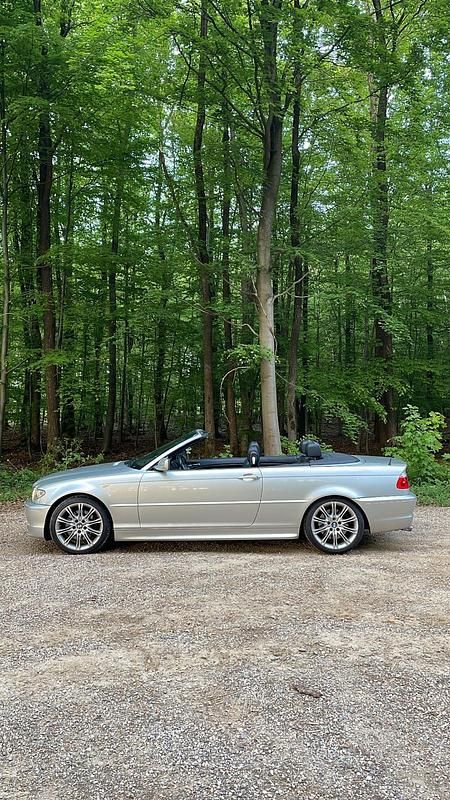 Silber Gebraucht 2003 BMW 330 Cabriolet M Sport Cabrio | 9.500 € (Fairer Preis) - Bild 1/4