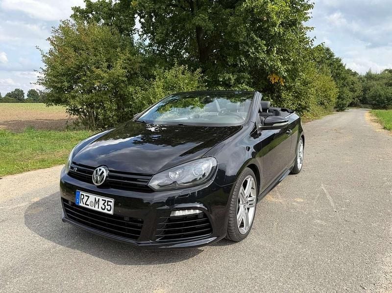 Schwarz Gebraucht 2013 VW Golf Cabriolet R Cabrio | 18.500 € (Etwas zu teuer) - Bild 1/4