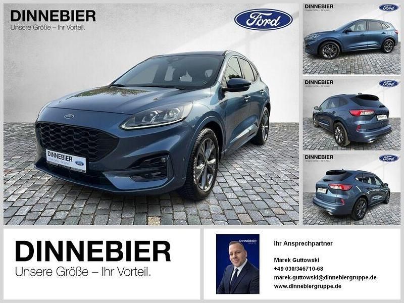 Chroma blau met Gebraucht 2022 Ford Kuga ST-Line X SUV | 19.949 € (Superpreis) - Bild 1/2