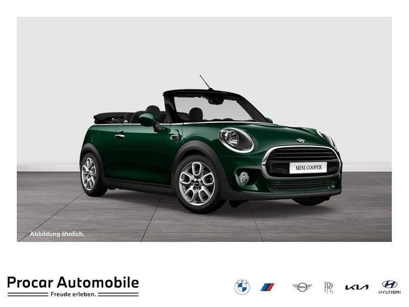 Grün Gebraucht 2018 Mini Cooper Cabriolet Pepper Cabrio | 20.999 € (Fairer Preis) - Bild 1/4