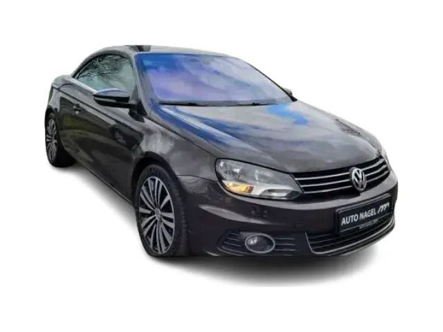 Braun Gebraucht 2011 VW Eos Sport Cabrio | 10.990 € (Teuer) - Bild 1/4