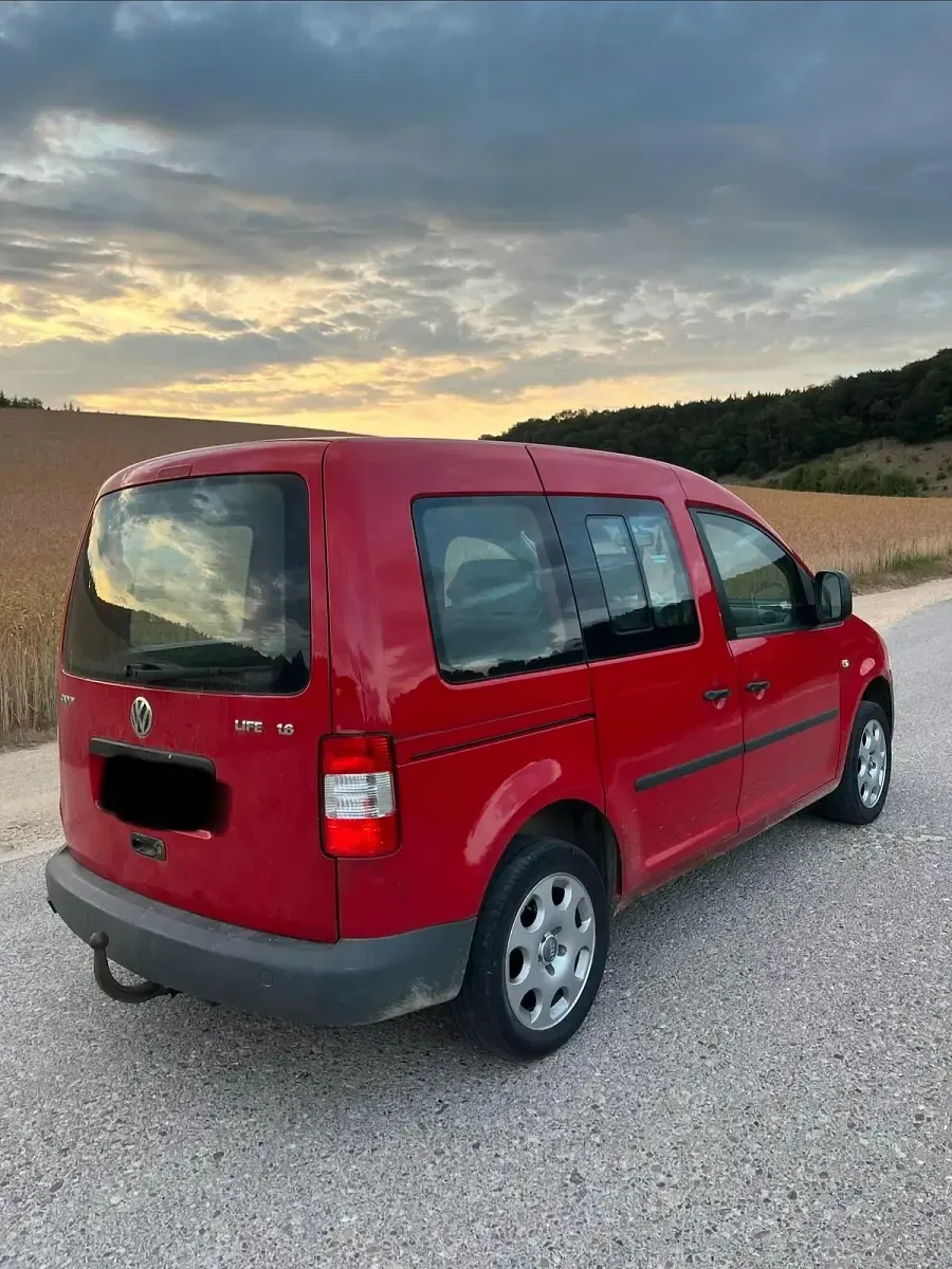 Gebraucht VW Caddy GTI 106 PS (77 kW) 2005 Rot Van / Kleinbus