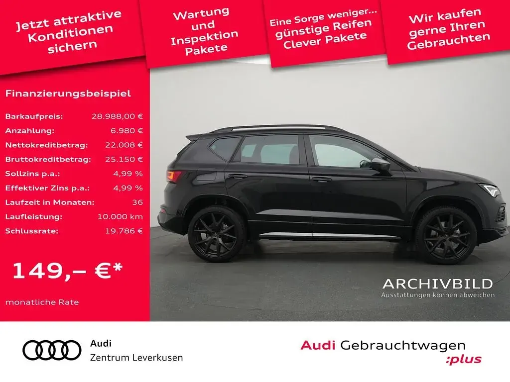 Gebraucht Cupra Ateca 150 PS (110 kW) 2025 Schwarz SUV