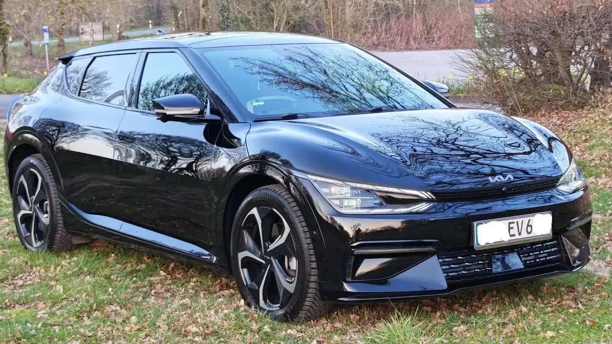 Gebraucht Kia EV6 239 kW (325 PS) 2022 Schwarz SUV