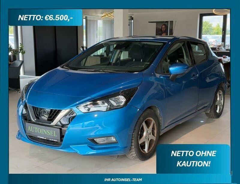 Blau Gebraucht 2021 Nissan Micra N-Way Kleinwagen | 6.800 € (Superpreis) - Bild 1/4