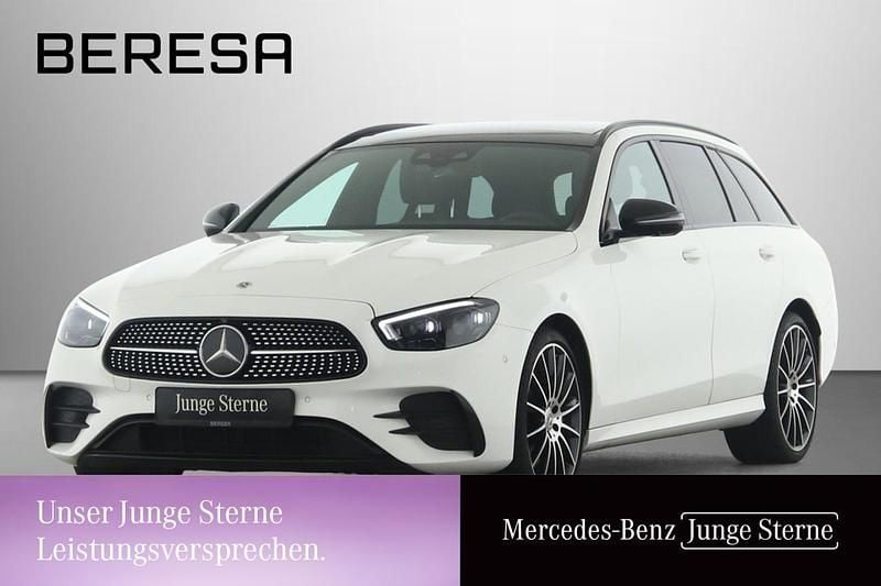 Weiß Gebraucht 2023 Mercedes E400 AMG Kombi | 47.890 € (Fairer Preis) - Bild 1/3