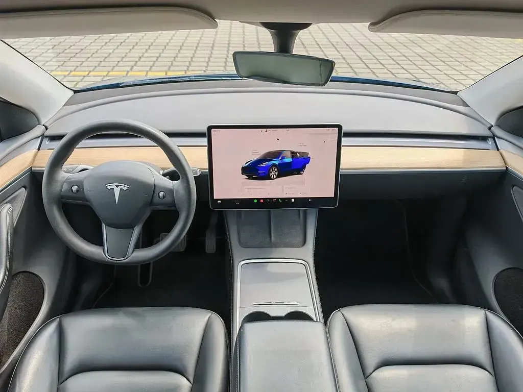 Gebraucht Tesla Model Y Long Range AWD 378 kW (514 PS) 2022 Blau SUV