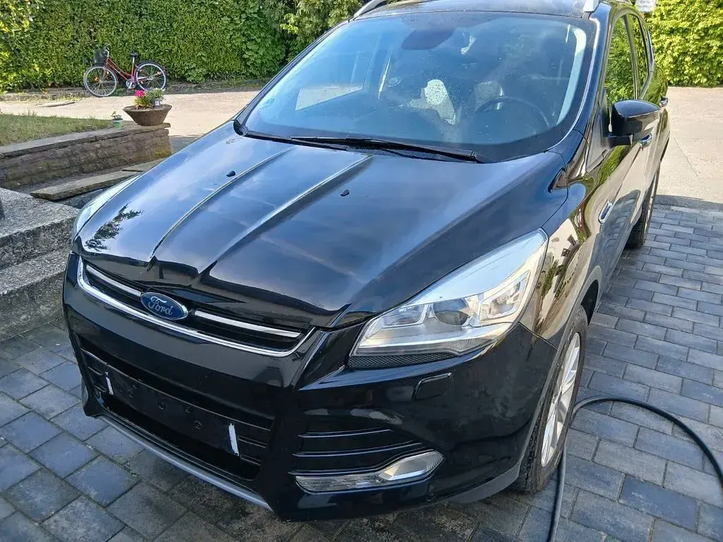 Brugt Ford Kuga Titanium 150 HK (110 kW) 2016 Sort SUV