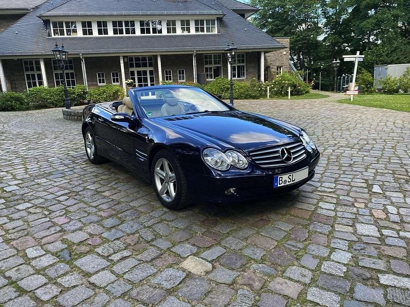 Gebraucht Mercedes SL350 245 PS (180 kW) 2004 Blau Cabrio