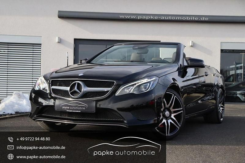 Gebraucht Mercedes E250 Sport 204 PS (150 kW) 2014 Obsidianschwarz  metalliclack Cabrio