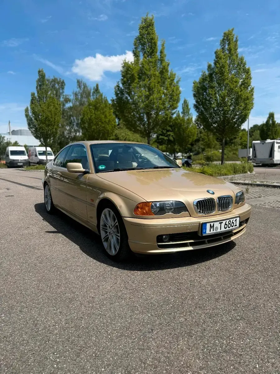 Gebraucht BMW 325 192 PS (141 kW) 2000 Gold Coupé
