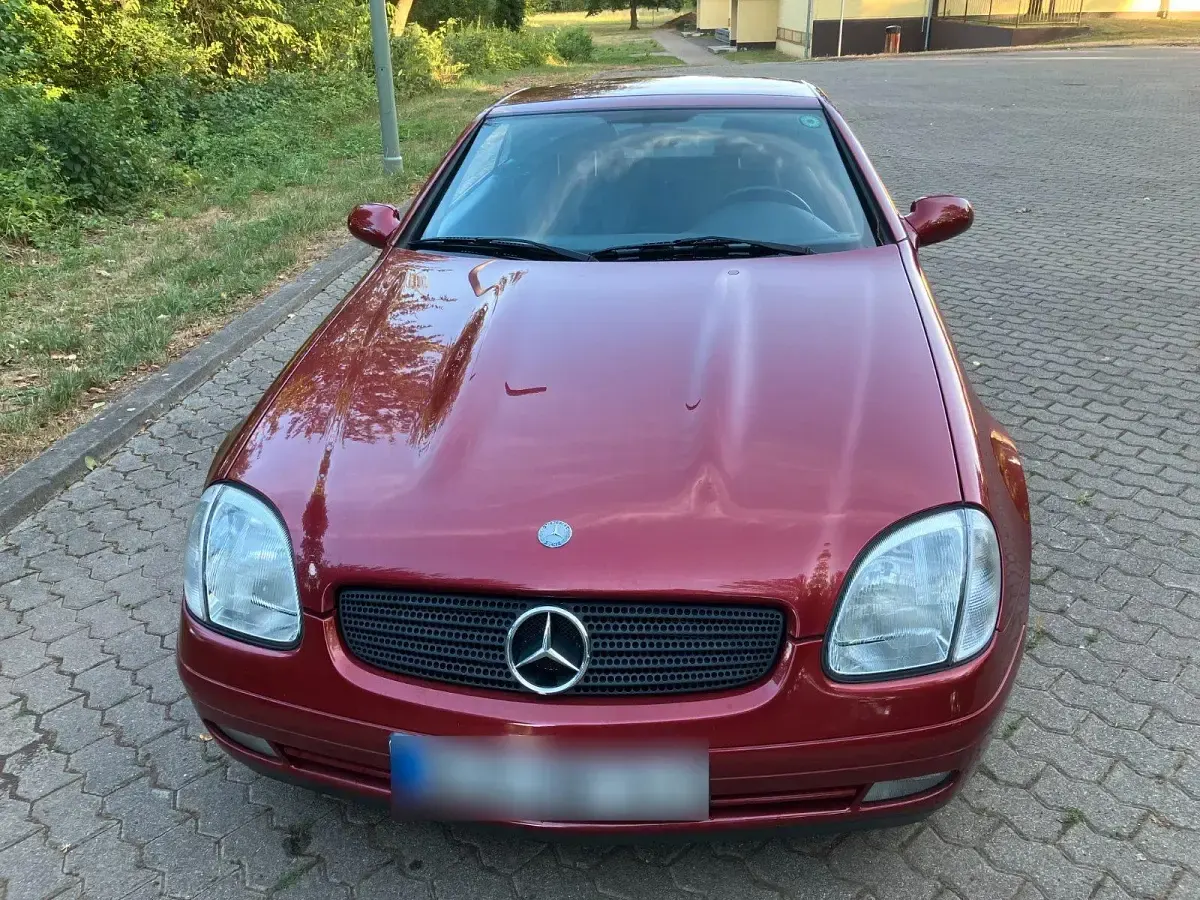 Gebraucht Mercedes SLK200 136 PS (100 kW) 2000 Rot Cabrio