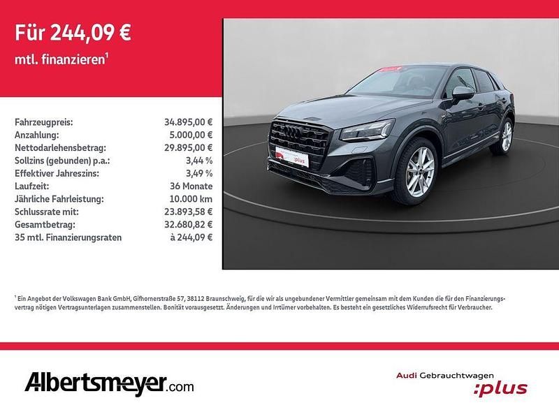 Gebraucht Audi Q2 S-Line 150 PS (110 kW) 2025 Daytonagrau perleffekt SUV