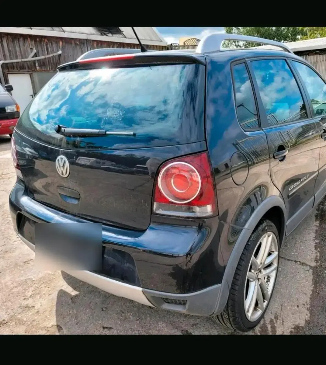 Gebraucht VW Polo Cross 90 PS (66 kW) 2008 Schwarz Kleinwagen
