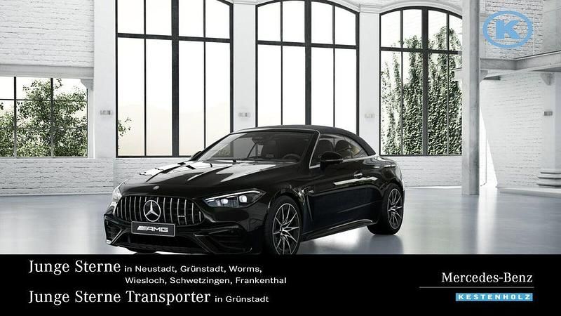 Obsidianschwarz Gebraucht 2025 Mercedes CLE53 AMG AMG Cabrio | 82.990 € - Bild 1/4