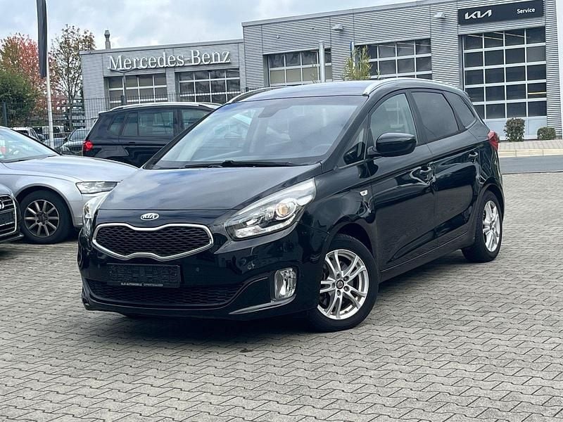 Schwarz Gebraucht 2013 Kia Carens Vision Van / Kleinbus | 6.980 € (Fairer Preis) - Bild 1/4