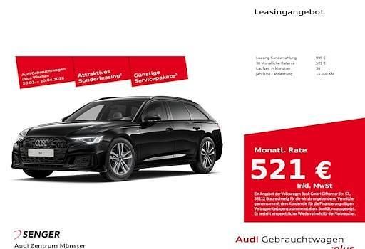 Gebraucht Audi A6 Design 204 PS (150 kW) 2025 Mythosschwarz metallic Kombi