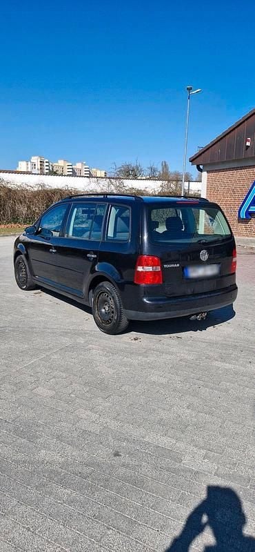 Gebraucht VW Touran 102 PS (75 kW) 2006 Schwarz Van / Kleinbus