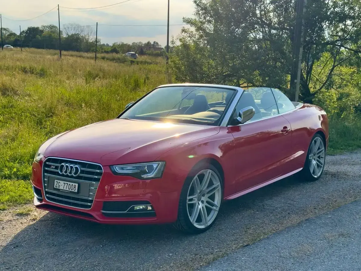 Gebraucht Audi S5 Cabriolet 333 PS (244 kW) 2014 Rot Cabrio