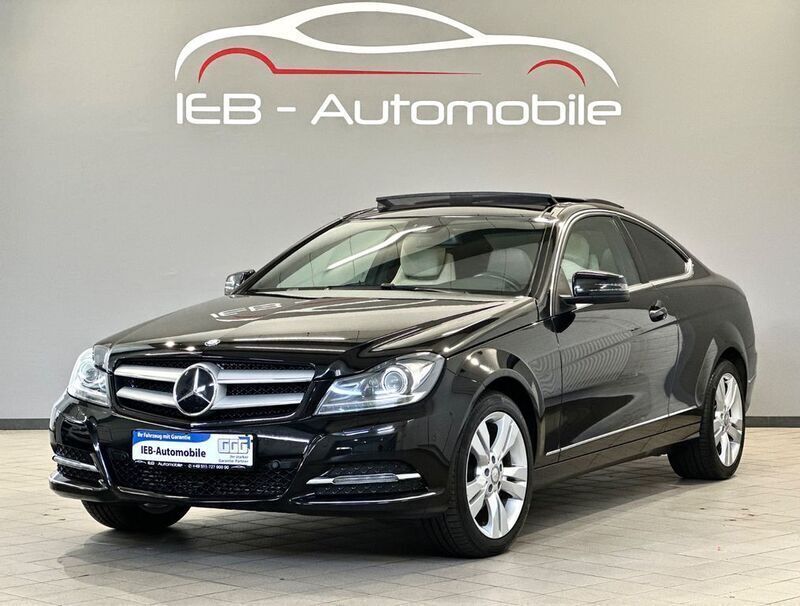 Schwarz Gebraucht 2013 Mercedes C250 Coupé | 13.990 € (Etwas zu teuer) - Bild 1/4