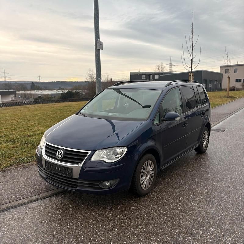 Blau Gebraucht 2008 VW Touran Van / Kleinbus | 2.899 € (Guter Preis) - Bild 1/4