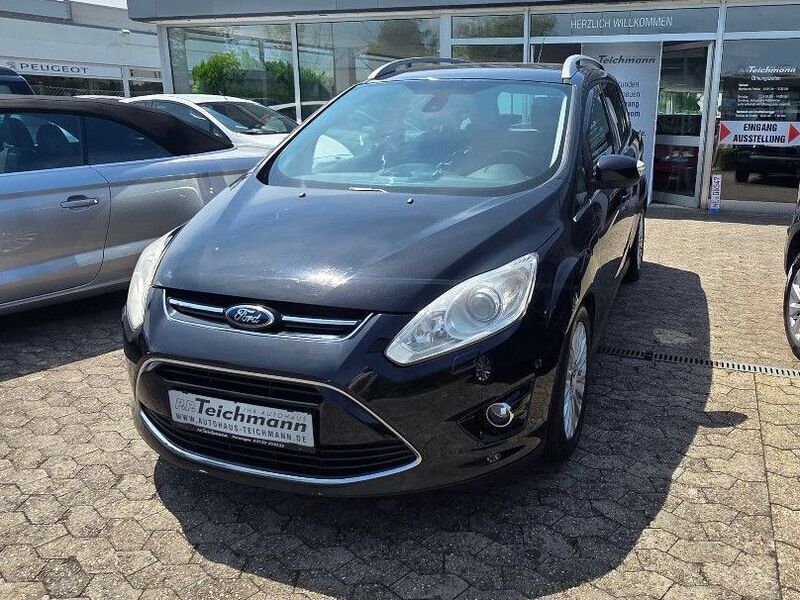 Schwarz Gebraucht 2012 Ford Grand C-Max Titanium Van / Kleinbus | 6.450 € (Fairer Preis) - Bild 1/4