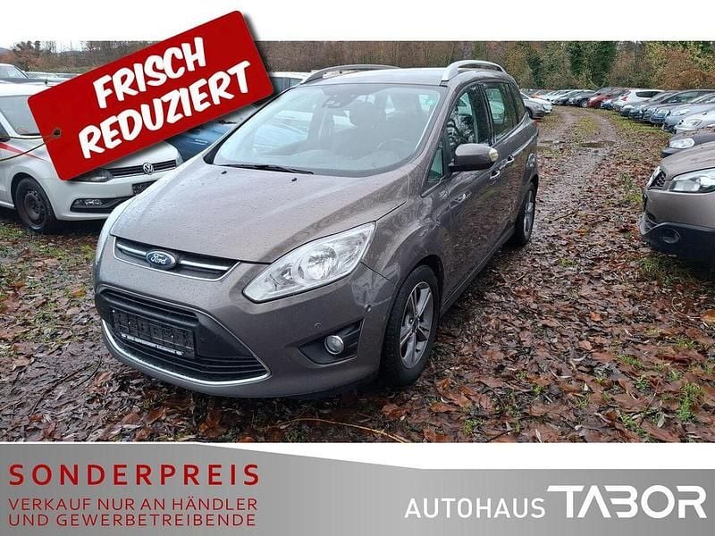 Gebraucht Ford Grand C-Max SYNC Edition 125 PS (91 kW) 2014 Brisbane brown/lunar sky Van / Kleinbus