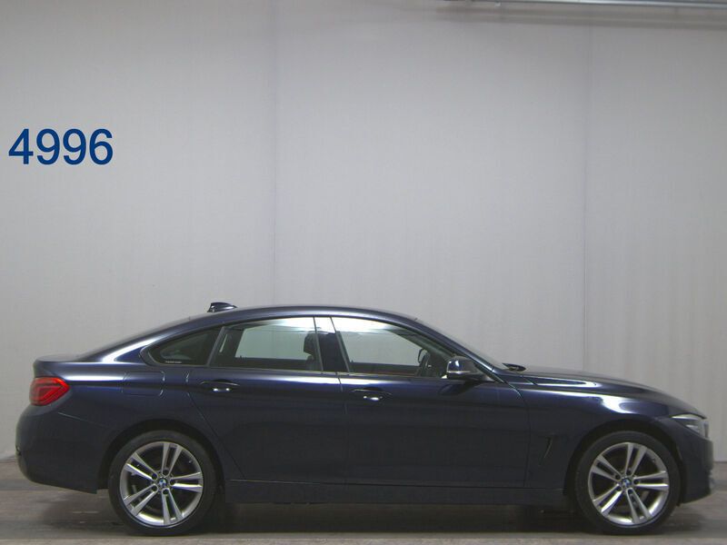 Blau Gebraucht 2018 BMW 420 Gran Coupé Sport Line Coupé | 17.880 € (Guter Preis) - Bild 1/4