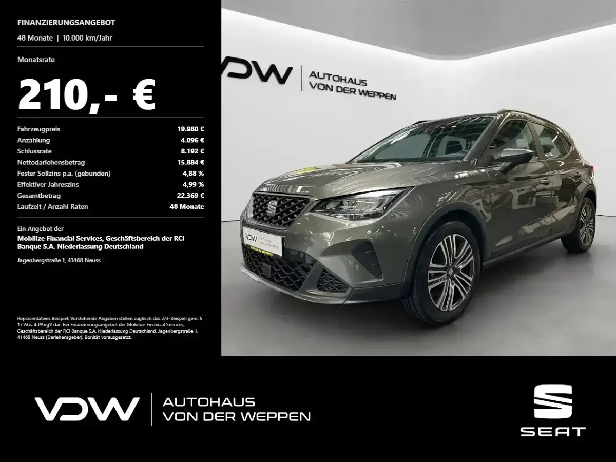Gebraucht Seat Arona Style 116 PS (85 kW) 2024 SUV