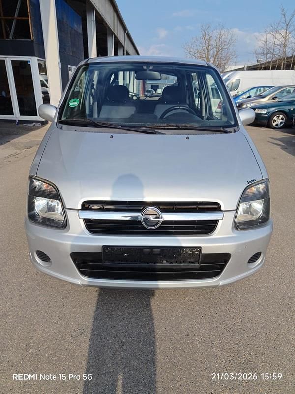 Gebraucht Opel Agila 75 PS (55 kW) 2004 Silber Van / Kleinbus