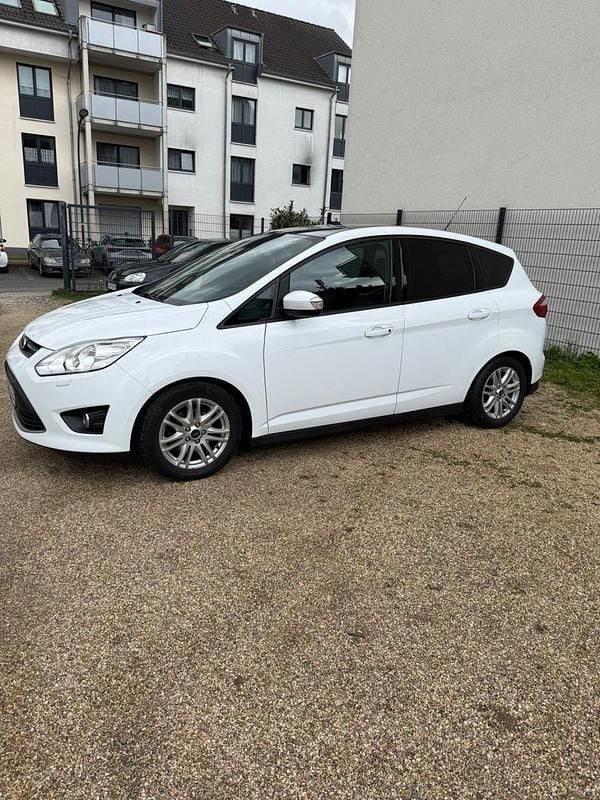 Gebraucht Ford C-MAX Titanium 125 PS (91 kW) 2014 Weiß Van / Kleinbus