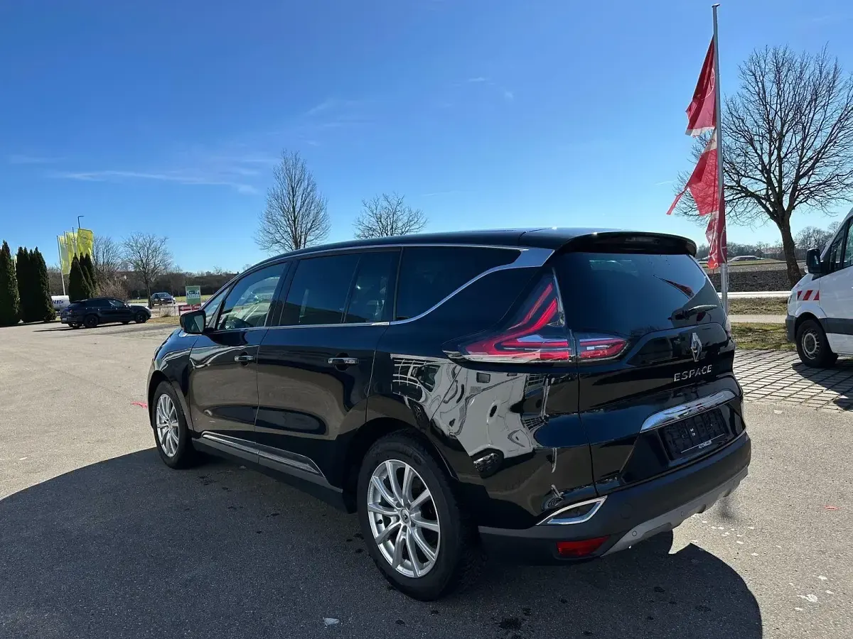 Gebraucht Renault Espace Intens 224 PS (164 kW) 2018 Schwarz Van / Kleinbus