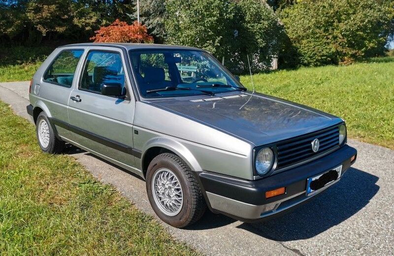Gebraucht VW Golf II 69 PS (50 kW) 1990 Silber Kleinwagen