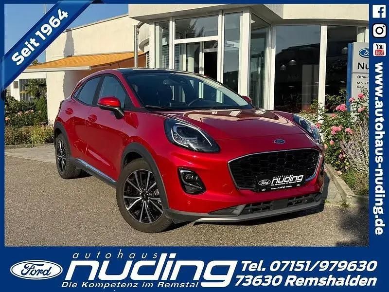 Fantastic red metallic Gebraucht 2021 Ford Puma Titanium SUV | 19.490 € (Guter Preis) - Bild 1/4